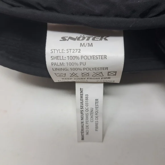 Snowtek Winter Gloves Size Medium - Picture 5 of 5